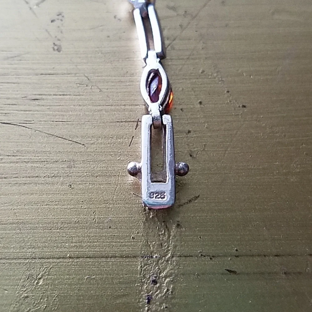 Sterling Silver Gemstone Bracelet